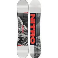 Nitro - Snowboard all-mountain - Prime Raw 2027 pour Homme - Taille 160W cm - Gris