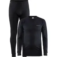 Craft Set Sous Vêtements Craft Men Black Granite-XL