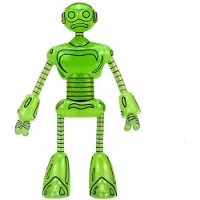 NECA Teenage Mutant Ninja Turtles Mirage Comics Transmat Fugitoid Gid Action Figure 18 Cm Vert