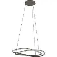 Stars of Light Lampe pendante de conception Guntin Gris réglable