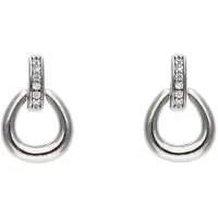NAEMI Boucles d'oreilles argent / transparent