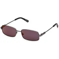 Adidas Originals Lunettes de Soleil OR0138 55/17/145 Matte gunmetal Front metal circle galvan UNISEX OR0138