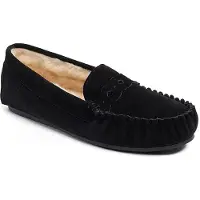 Gooce Mocassin 'Malika' noir