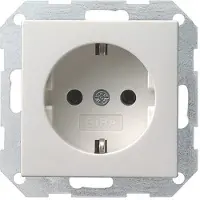 Gira 018827 Prise de courant Standard 55/E2/Event blanc pur/mat