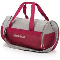 Meteor Sac de sport, sac de fitness, sac d'entraînement Siggy 25L violet / gris