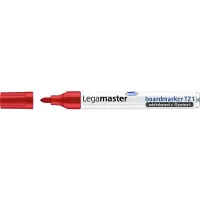 Legamaster Marqueurs TZ1 - pour flipchart et tableau blanc - rouge - 10 p.