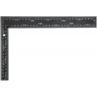 VOREL Angle de menuiserie 400 x 600 mm noir