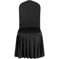 Vevor Housse de Chaise Extensible 30PCs Noires
