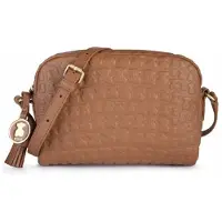 Tous pour femme. 2000839143 Sac à bandoulière en cuir Sherton marron (OSFA), Casuel