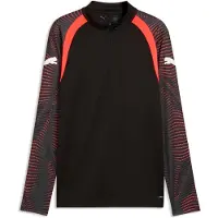 Puma T-Shirt fonctionnel 'Individual Final' rouge clair / noir / blanc