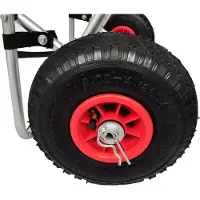 vidaXL Chariot pour kayak 2 pcs. Aluminium