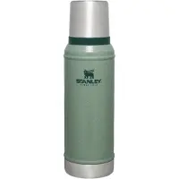 Stanley The Legendary Classic Bottle 1QT, Hammertone Green 10-11346-091 bouteille thermos avec bouchon verseur et gobelet, 940 ml