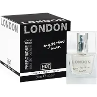 Hot London Mysterious Man Parfum aux phéromones pour homme 30 ml