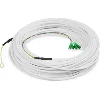 Digitus DK-3904LCA-50 FTTH Drop Kabel, Singlemode, 4 Fasern, 4 LC/APC, 50m