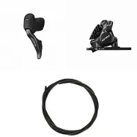 Shimano St-rx825-l Br-rx820-f 1000 Mm Brake Kit Argenté