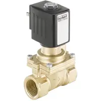 Burkert Électrovanne G1 1/4'' NO Laiton EPDM 0.2-16bar/3-232psi 230VAC Anti Coup De Bélier 6281 20043337