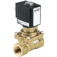 Burkert Électrovanne G3/8'' NO Laiton FKM 0.2-16bar/3-232psi 24VAC Anti Coup De Bélier 6281 242322