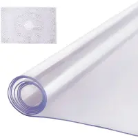 Vevor Nappe Rectangle Transparente 101,6x152,4 cm Épaisseur 2 mm