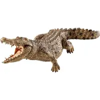 Schleich Wild Life, jouet animal sauvage r aliste pour gar ons et filles, figurine crocodile avec m choire mobile