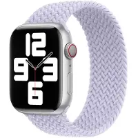Apple Solo Strap tressé pour l'Watch | 44/45/46/49 mm - Taille 4 - Purple Fog