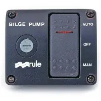 Rule Pumps Interrupteur Rule DeLux f. Pompes de cale 24 V , 1 pièce