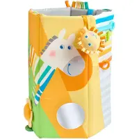 Haba Jeux 'Entdeckerrolle Zebra' bleu / jaune / vert / blanc