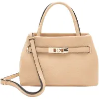 L.credi sac à main sac à épaule bandoulière Renate Handle Bag Desert Sand beige