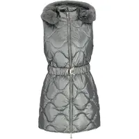Faina Gilet vert pastel