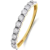 Lucardi Bague 'Chic' or / transparent