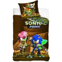 Carbotex Literie pour enfants Hedgehog Sonic et Amy Rose