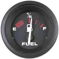 Veethree Amega Fuel Level Gauge Noir 52 mm