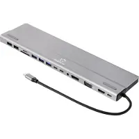Renkforce Notebook Docking Station RF-DKS-902 Convient à la marque (stations d'accueil pour ordinateurs portables) : Lecteur de cartes intégré universel (RF-5592404)