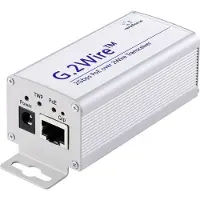 Renkforce RF-5230760 Rallonge réseau 2 fils Portée (max.) : 500 m 1 pc 2000 MBit/s avec fonction PoE (RF-5230760)