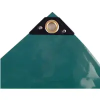 Boni-Shop® bâche verte 650 g/m² PVC 5 x 8m (40m²)