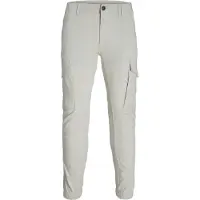 Jack & Jones Pantalon cargo 'JJIPaul JJFlake' écru