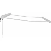 vidaXL Cadre d'auvent blanc 350 x 250 cm en aluminium