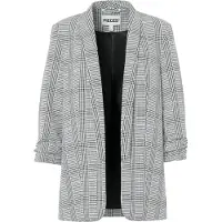 Pieces Blazer 'PCBOSELLA' gris / noir / blanc