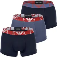 Emporio Armani Boxers marine / saphir / lie de vin / blanc