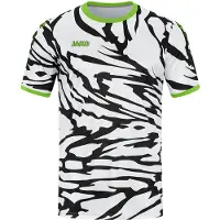 Jako Maillot Enfant Animal KA, Couleur:blanc/noir/vert fluo, Taille:164