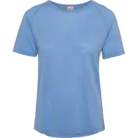 Kari Traa Sanne Wool Short Sleeve T-shirt Bleu M Femme