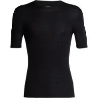 Icebreaker 175 Everyday Crew Merino Short Sleeve Base Layer Noir 2XL Homme