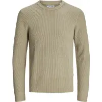 Jack & Jones Pull-over 'JJEPerfect' beige foncé