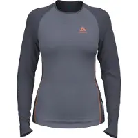 Odlo Natural Performance Long Sleeve Base Layer Gris L Femme