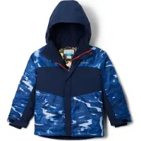 Columbia Mighty Mogul Iii Printed Boys Jacket Bleu 4-5 Years Garçon