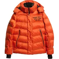 Superdry Sport Jacket Orange S Homme
