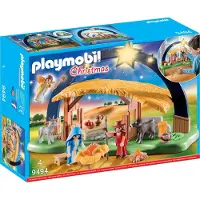 Playmobil Christmas La magie de Noël 9494 Crèche avec illumination