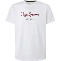 Pepe Jeans T-Shirt 'Eggo' bleu marine / rouge foncé / blanc