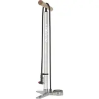 Trivio Hurricane High Pressure Floor Pump Argenté 240 Psi