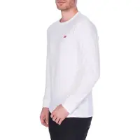 Levi's T-Shirt 'LS Housemark Tee' blanc