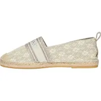Superdry Canvas Overlay Espadrilles Gris EU 37 Femme